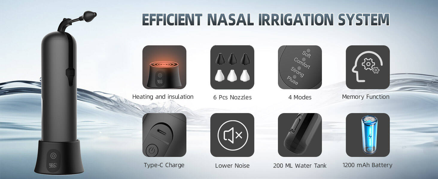 NI100- Heated nasal washer factory