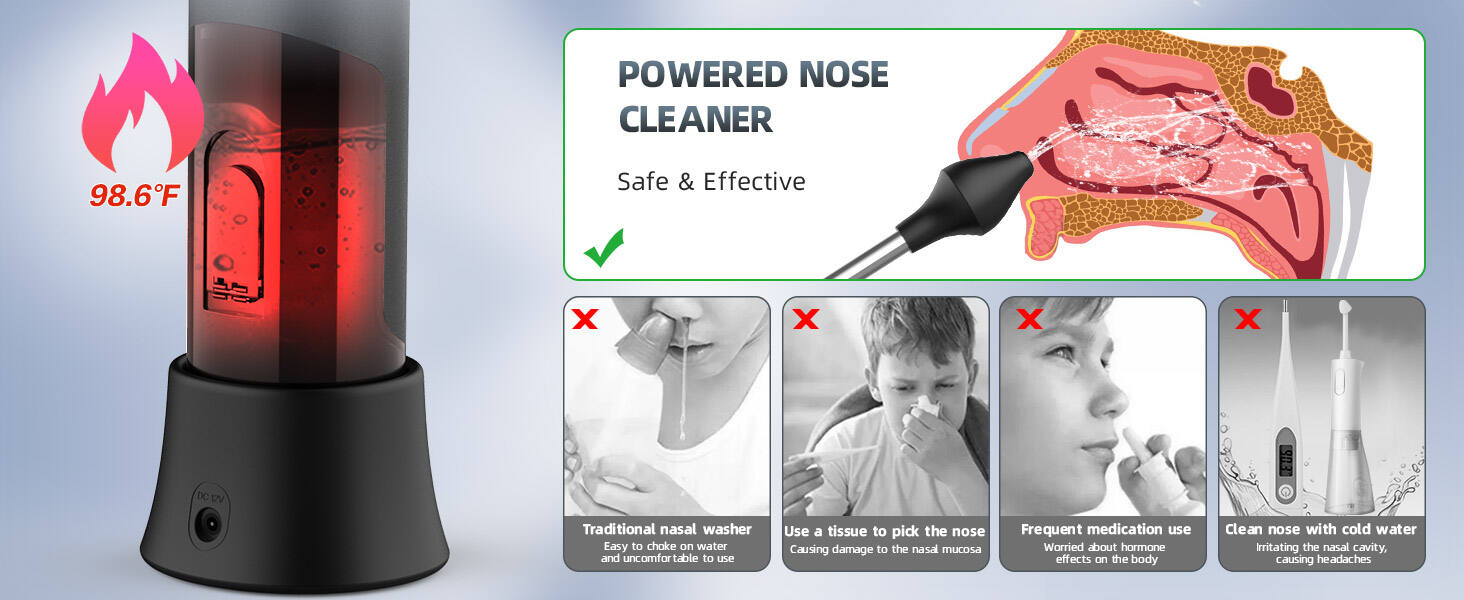 NI100- Heated nasal washer factory