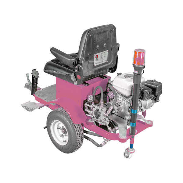 Precision and accuracy in road markings with line painting machines