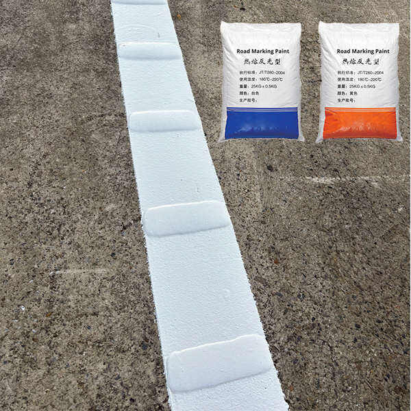 Application facile et temps de séchage rapide pour un marquage routier efficace