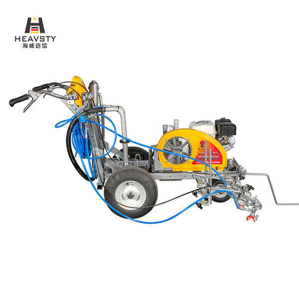 Transformez n'importe quel parking avec une machine à peindre.