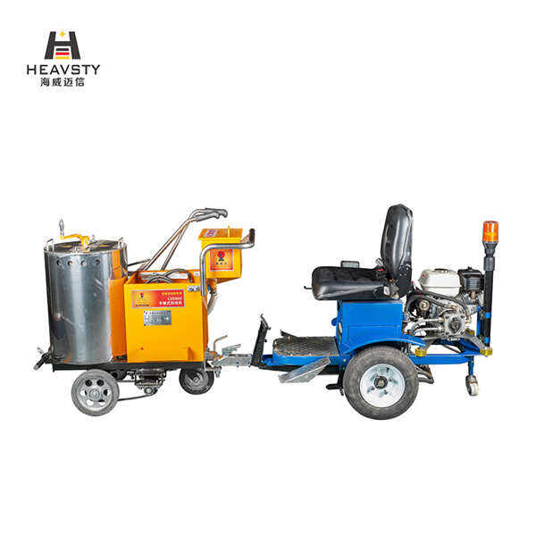 Pavement Marking Machines in Action