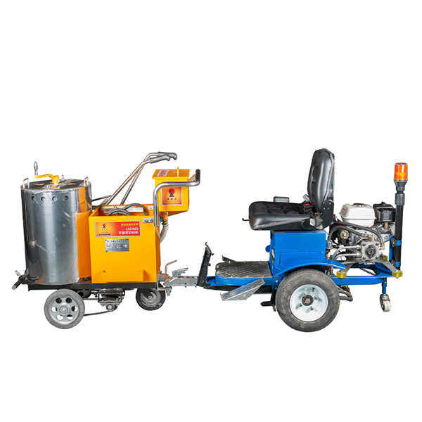 Ensuring even and consistent line marking with the help of a road marking machine booster.