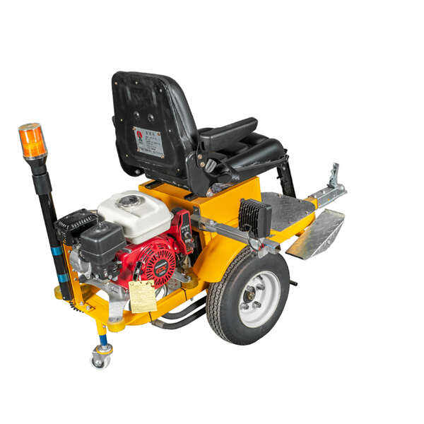 Streamlined Precision with a Thermoplastic Striping Machine