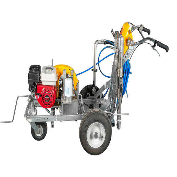 Innovative and Cost-effective Striping Machine for Parking Lot Maintenance