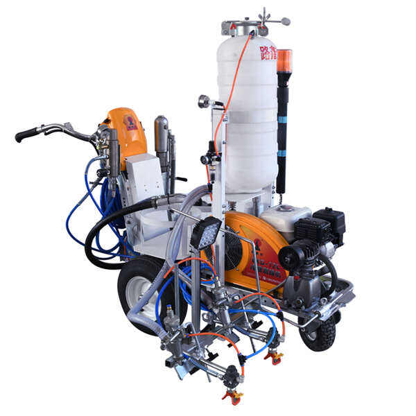 Versatile applications of cold paint for road marking
