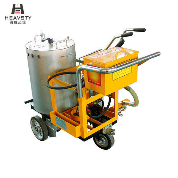 Versatile application for various road marking requirements.