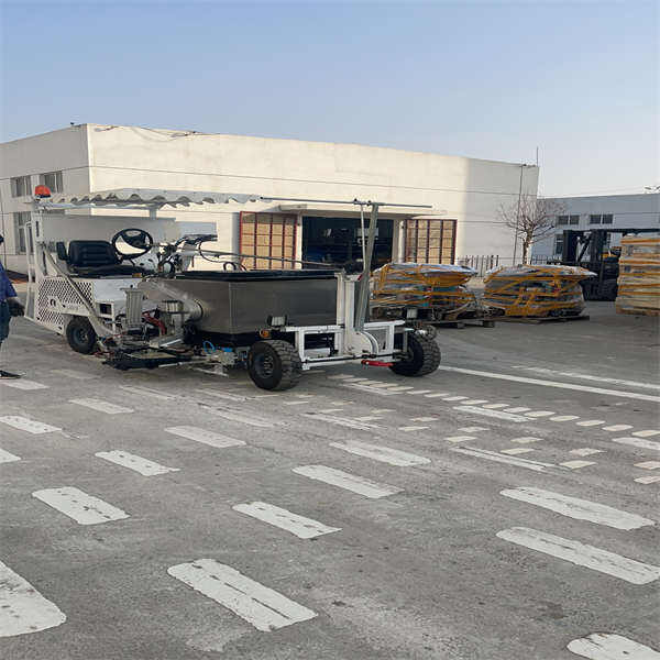 Designing the Future of Roads with Pavement Marking Trucks