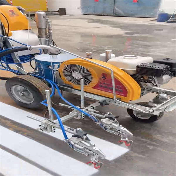 Comment une machine de peinture à rayures peut vous faire gagner du temps et de l'argent