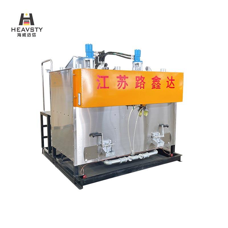 HW2000T  (Oil & Gas Dual-purpose Hydraulic Double Cylinder Hot Melt Kettle)