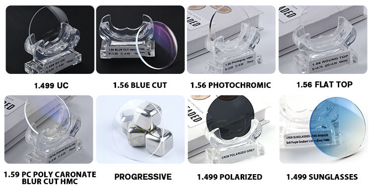 Photon 1.56 blue cut optical lens glasses multifocal progressive lens blue block lens freeform progressive lenses supplier