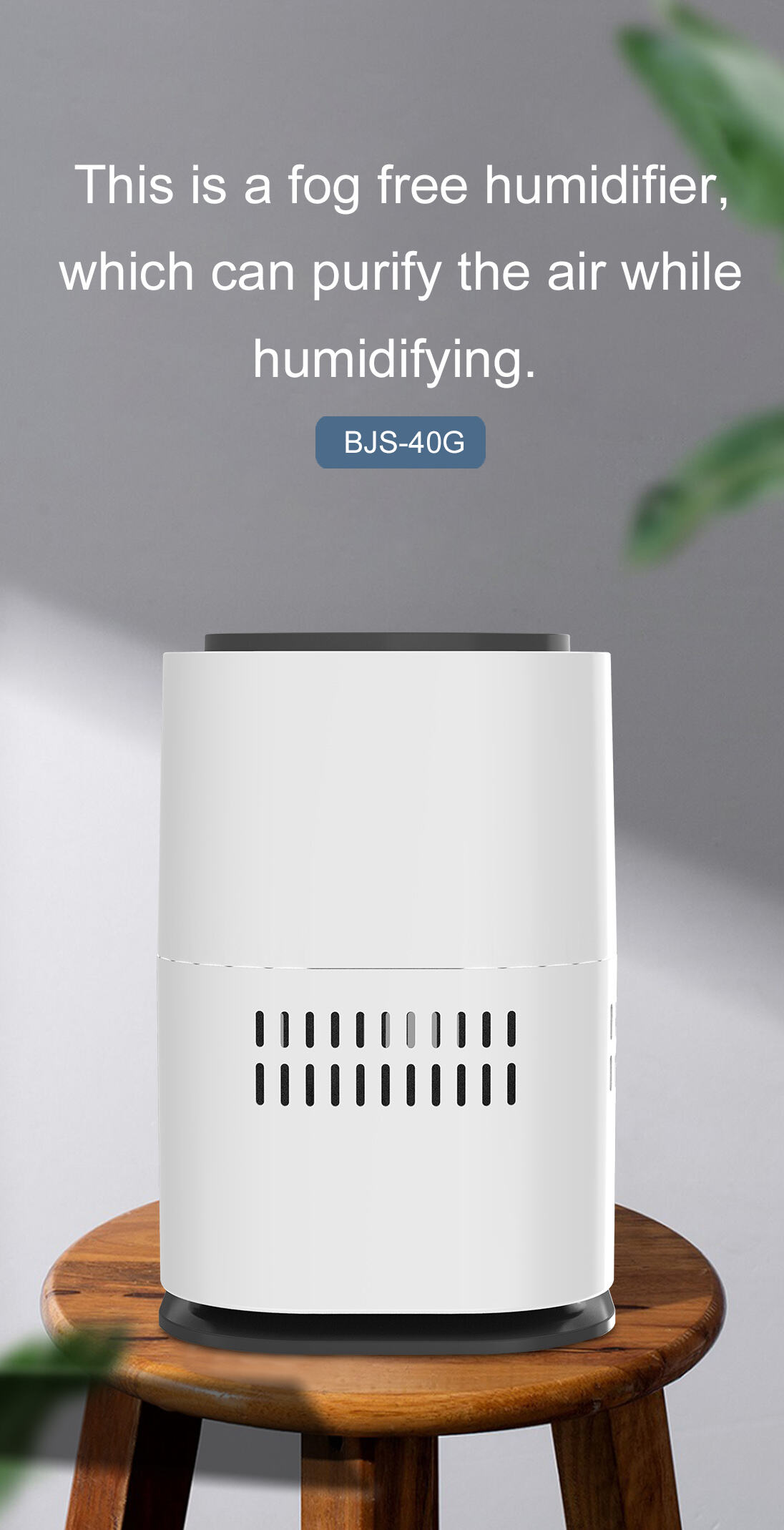 Wholesale Water Shortage Protection Cool Mist Ultrasonic Humidifier Led Humidifier Air Portable Humidifier factory