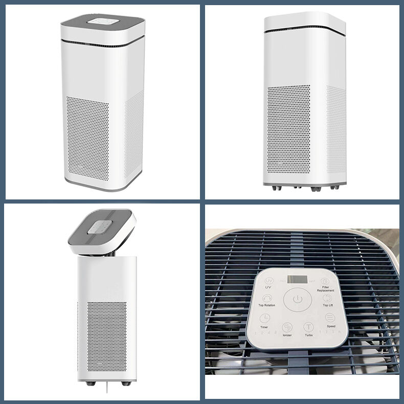 New Arrival  Multifunctional  Rotating head with larger purification area air purifier household manufacture