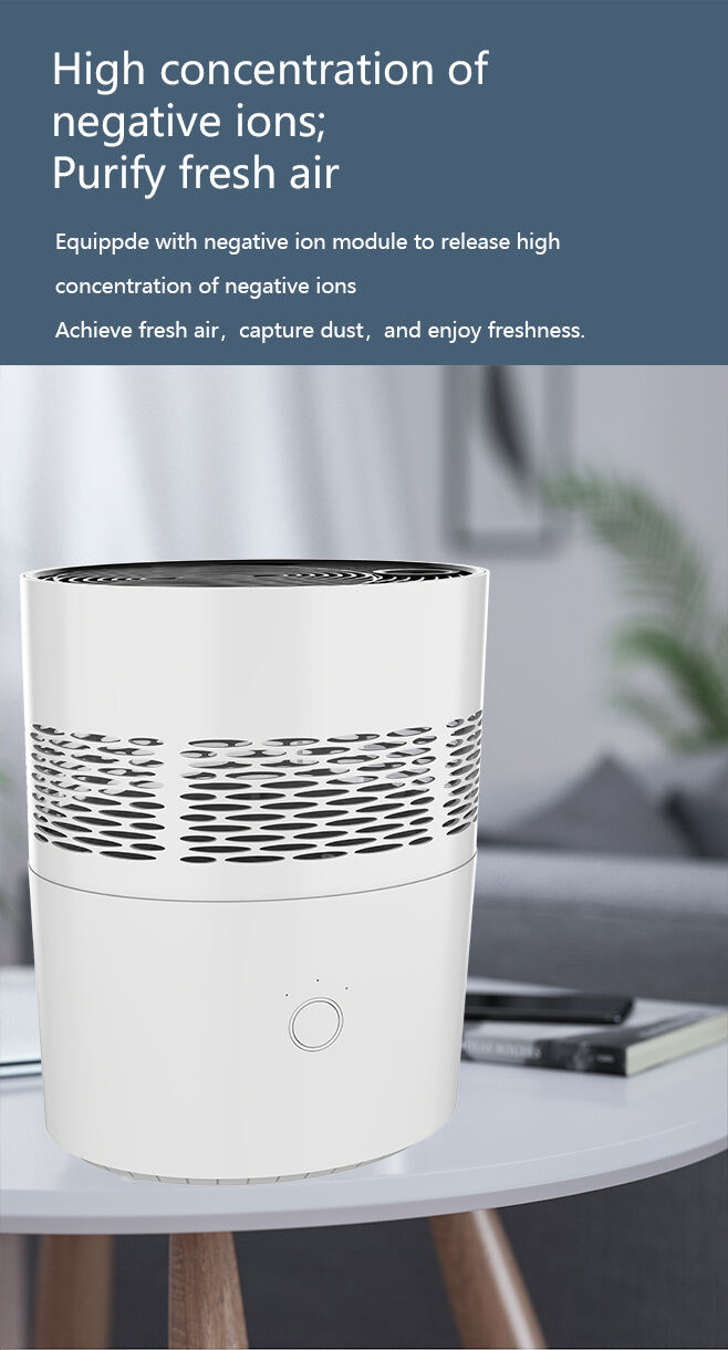 2022 New Design Humidifier 2.5L desktop Evaporative humidifier suitable office household Air Humidifier factory