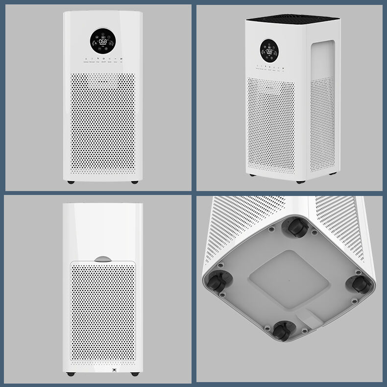 Oem Odm wholesale Mobile Household air purifier with anion uv Wifi details