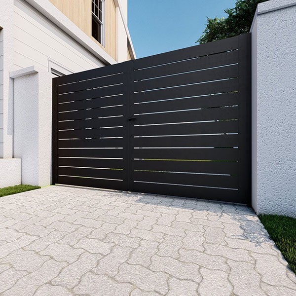 Safety and Security Features of Aluminum Slat Gates