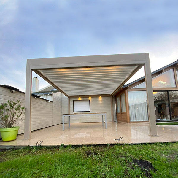 The Characteristics of a Weatherproof Louver Pergola Roof