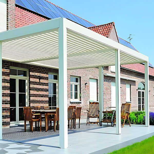 Innovation and Safety of Louver Gazebo: