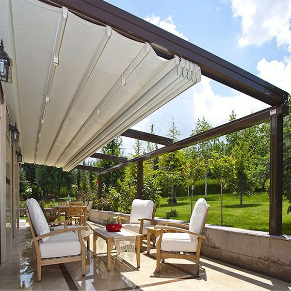 Security of Retractable Pergola Canopy