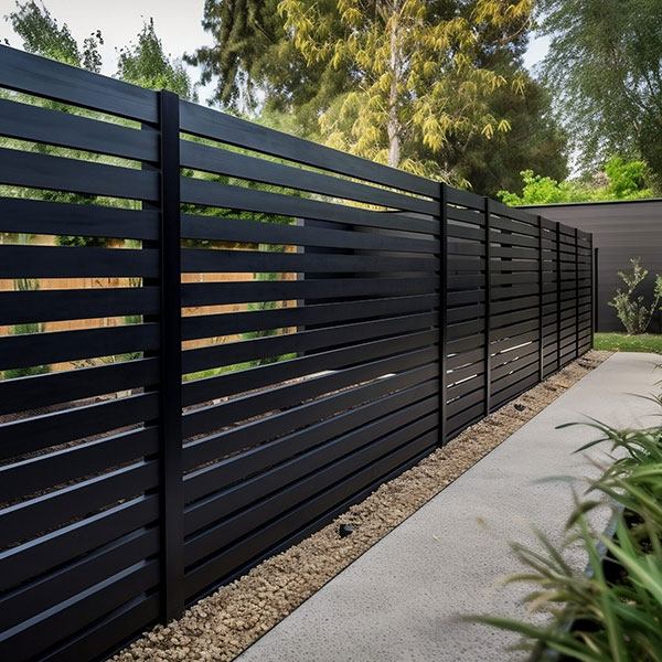 Modern Style and Availability of Aluminum Fence With Quality Application