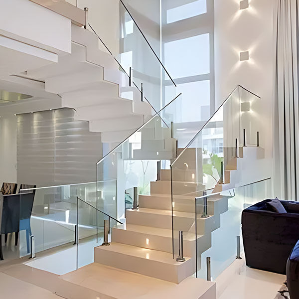 Security when using Glass Railing Indoor: