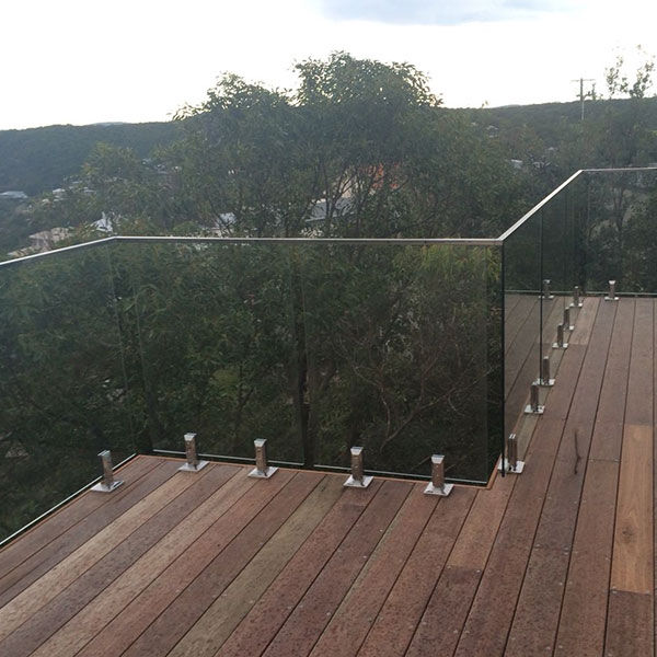 Security - Importance of glass balustrade for decking