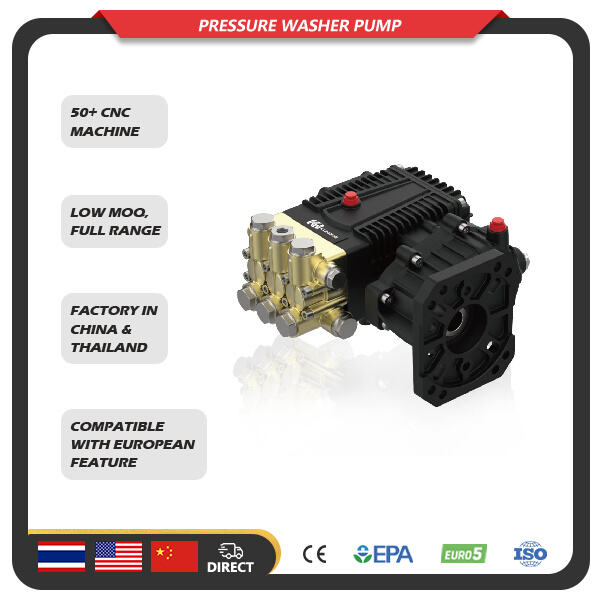 Experience Unmatched Efficiency with a Gear Drive Pressure Washer Pump