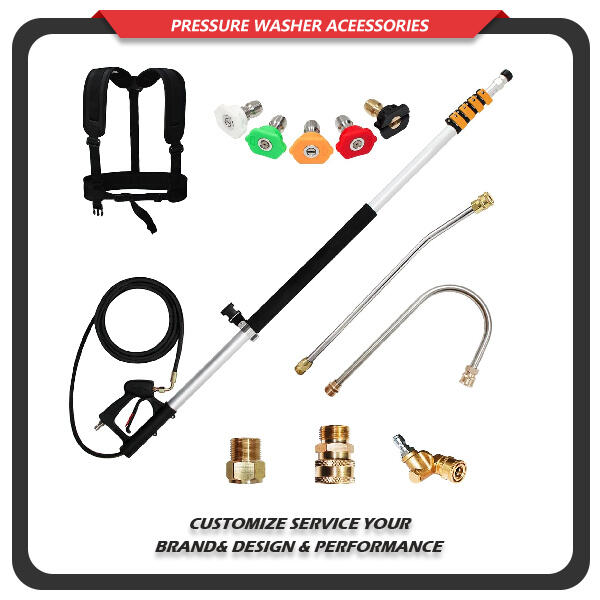 Clean hard-to-reach areas effortlessly with the power of our pressure washer wand