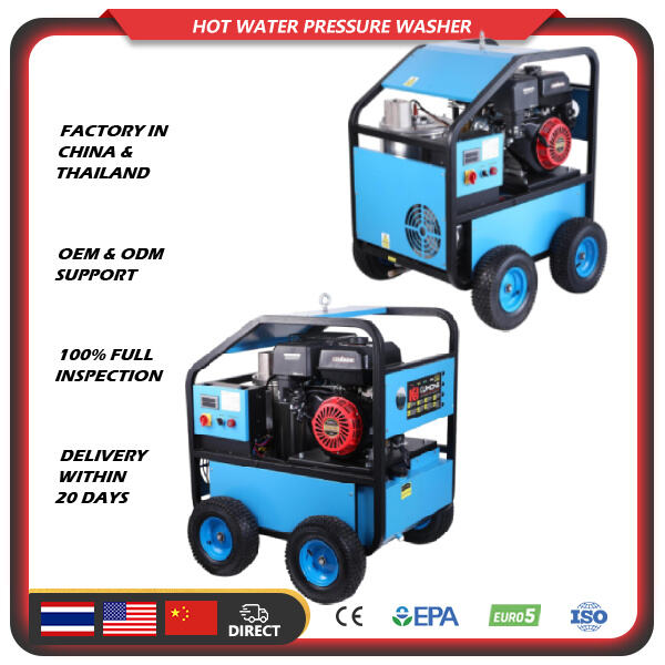 Transform your outdoor cleaning routine with a heated pressure washer!