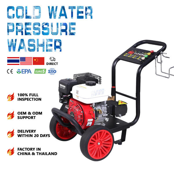 How Gasoline Powered Pressure Washers Can Save You Time
