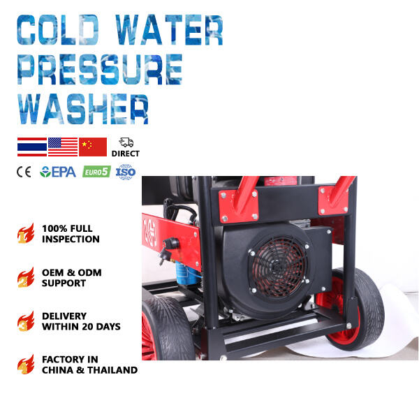 Experience the Ultimate Cleaning Solution with 5000 psi Diesel Pressure Washer
