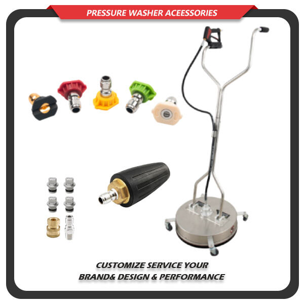 Tackle stubborn dirt and grime with 24 inch surface cleaner