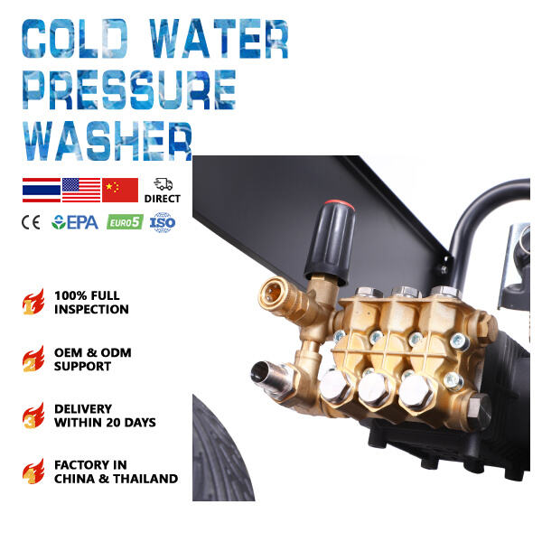 Heavy-Duty Cleaning Made Easy with 10HP Pressure Washer