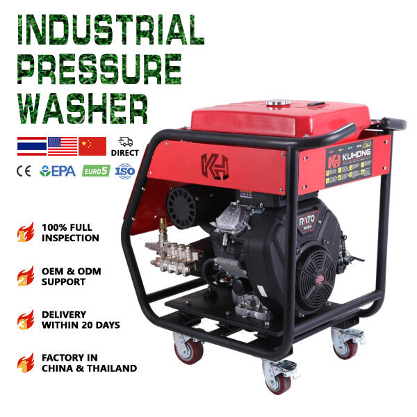 More power, less effort - heavy duty power washers do the hard work for you.