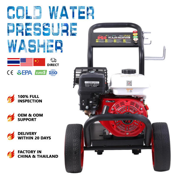 The Advantages of Gasoline Powered Pressure Washers