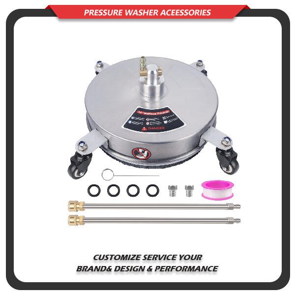 Ergonomic design for comfortable cleaning of large surfaces