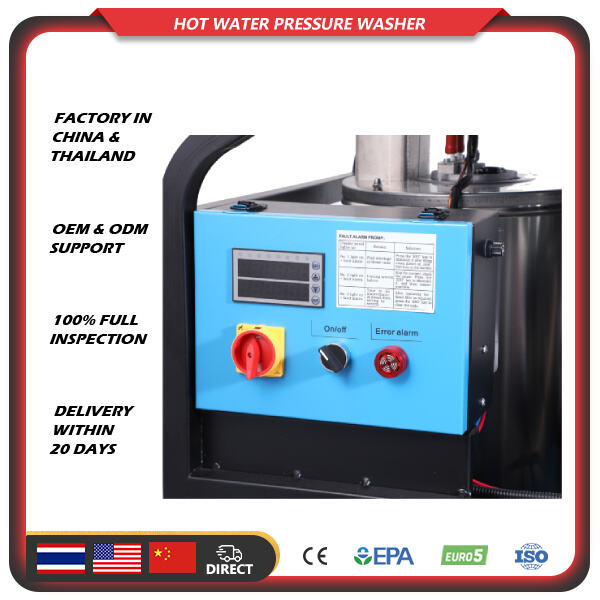 The Diesel Hot Power Washer Advantage