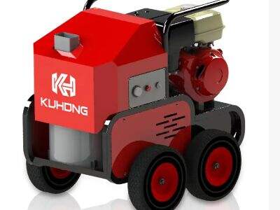 Comparison of gasoline and diesel pressure washers for large projects
