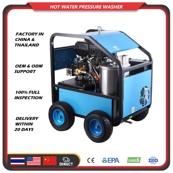 Efficient and Effective Cleaning with a Diesel Hot Power Washer