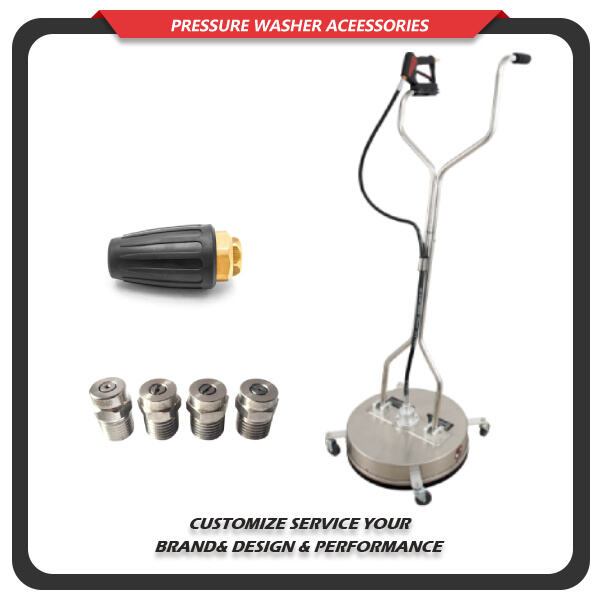 Blast Dirt and Grease Away with 4000 PSI Surface Cleaner Attachmen