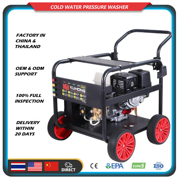 Experience Superior Cleaning Power with Gas-Powered Washers