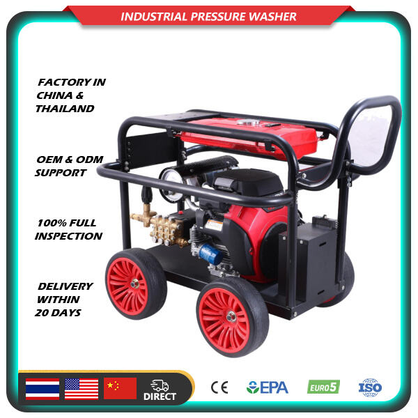 What to look for when choosing industrial pressure washer equipmen