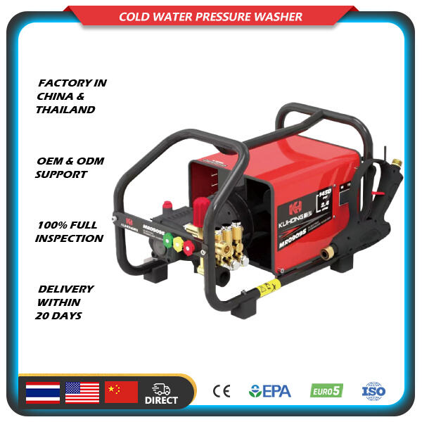 Experience the power of high pressure cleaning for heavy duty vehicles