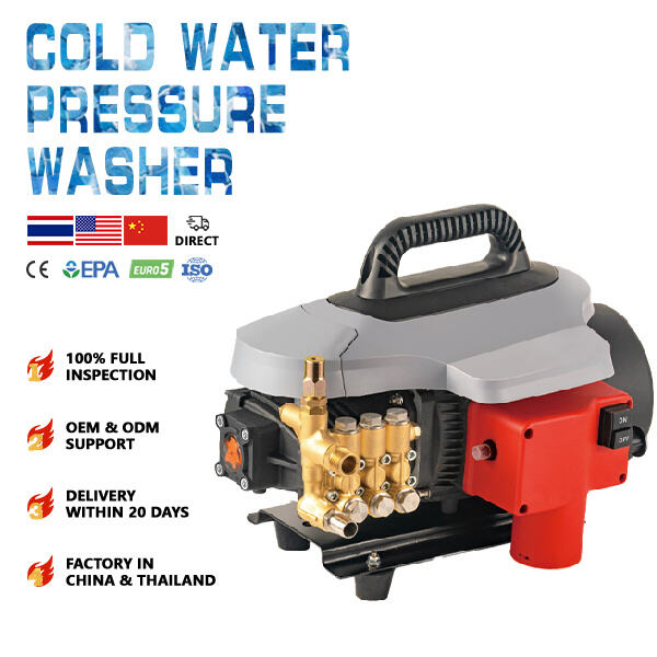 Save time and effort with the efficient, high-powered cleaning of a pressure washer.