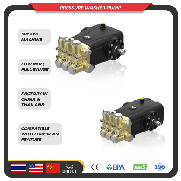 Fast and Effective Pressure Washing with 10 GPM Pumping Power