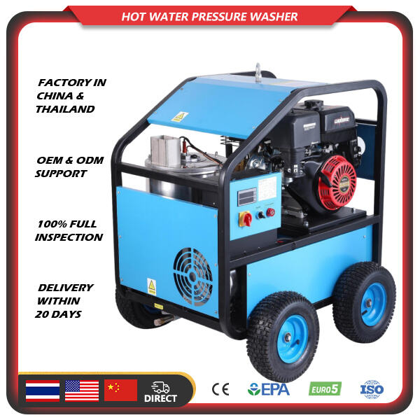 Improve Productivity with Industrial Hot Water Power Washer