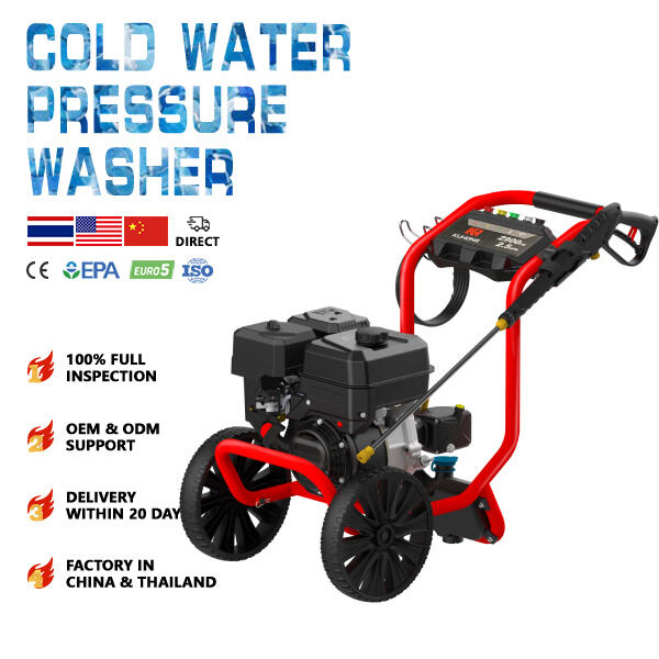 Heavy Duty Cleaning Made Easy with 2500 PSI Gas Pressure Washer