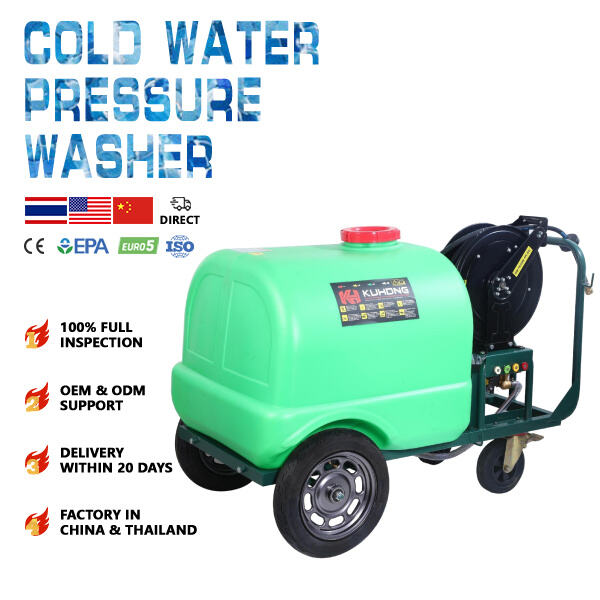 Fast, efficient and effective cleaning with a professional power washer