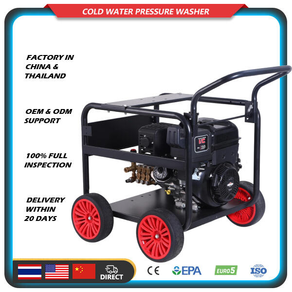 Experience Top Performance with the 4000psi Petrol Pressure Washer