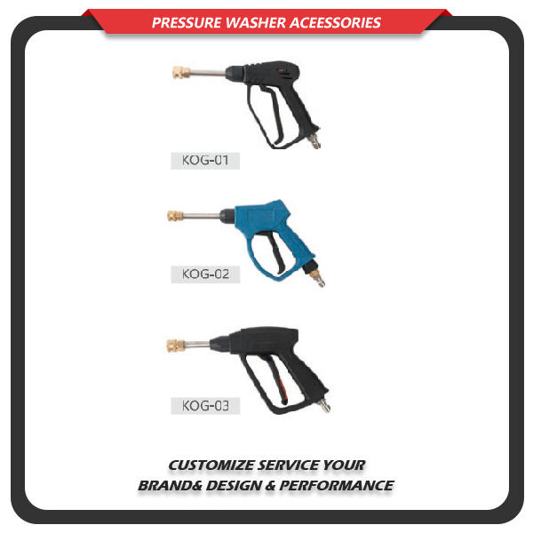 4) "Save time and energy with the high pressure sprayer gun's efficient cleaning technology